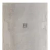 Métal silver métalisé Ardoise relief antidérapant